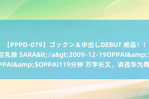 【PPPD-079】ゴックン＆中出しDEBUT 絶品！！ピンク乳首の美巨乳娘 SARA</a>2009-12-19OPPAI&$OPPAI119分钟 万字长文，讲透华为用东谈主不雅